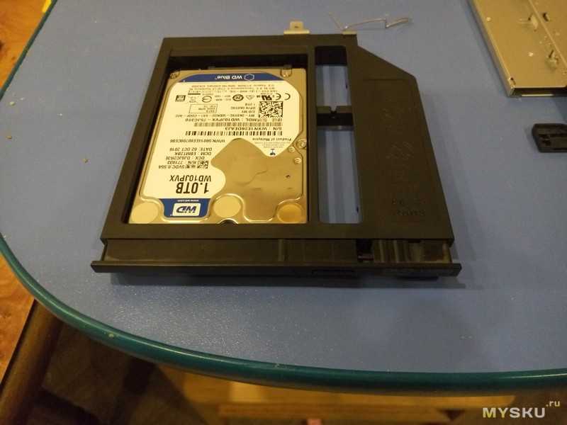 Установка жесткого диска вместо cd/dvd-дисковода в ноутбуке