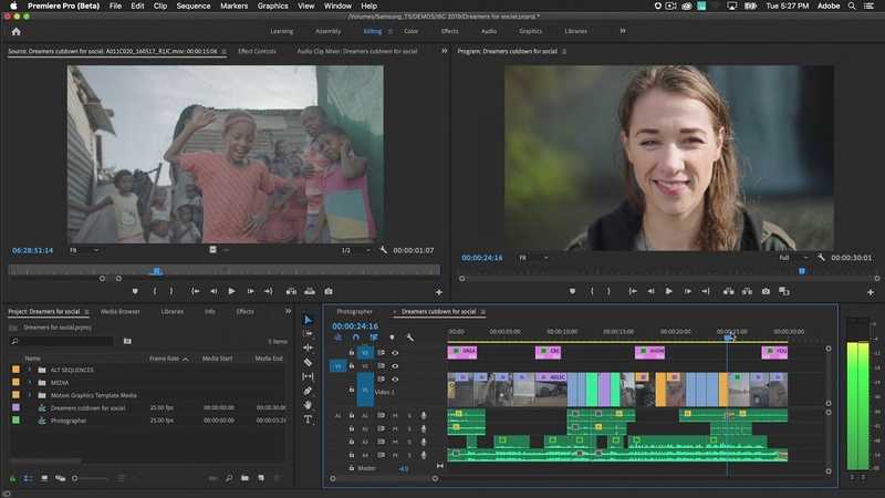 Adobe premiere pro - лучшая программа для видеомонтажа (обзор и описание). что такое adobe premiere pro