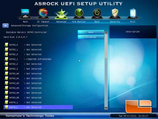 Как настроить asrock uefi setup utility