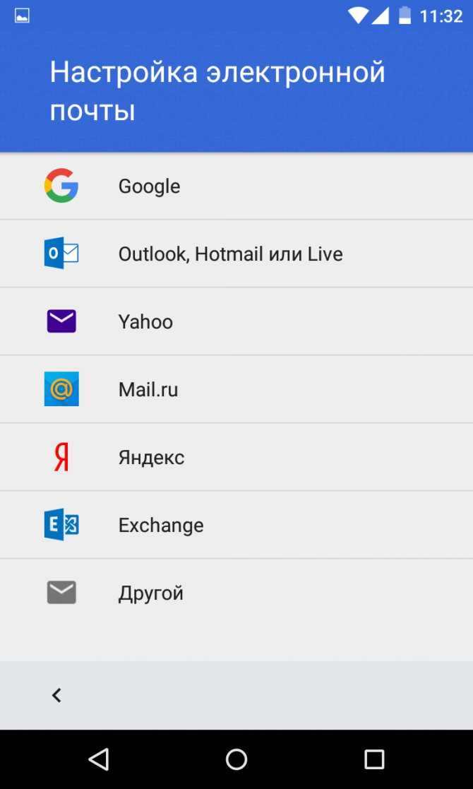 Как настроить электронную почту на андроид: gmail, outlook, mail.ru, яндекс почту