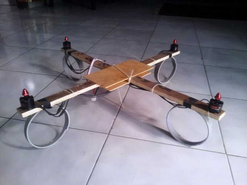 Квадрокоптер (дрон) своими руками из модулей - zetsila