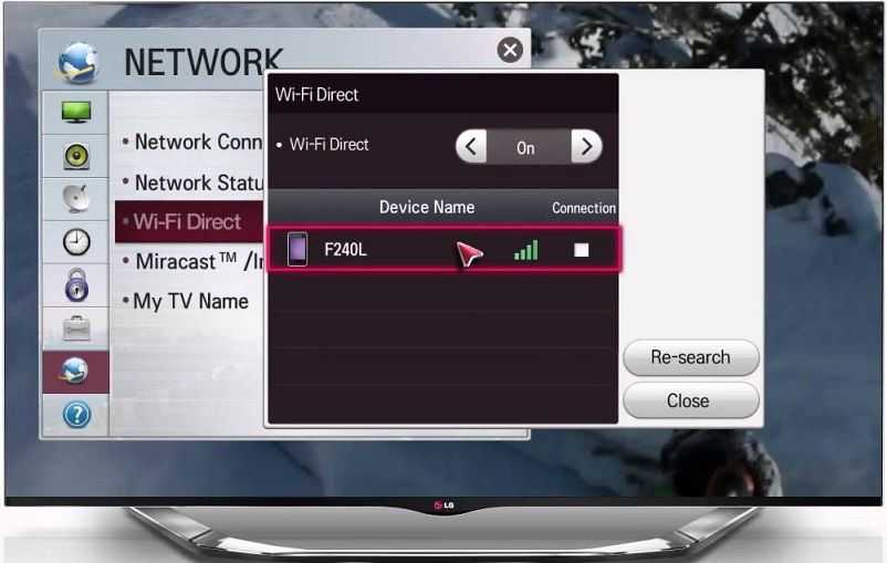 Подключение ноутбука к телевизору через wi-fi-транслирование экрана на «смарт тв»