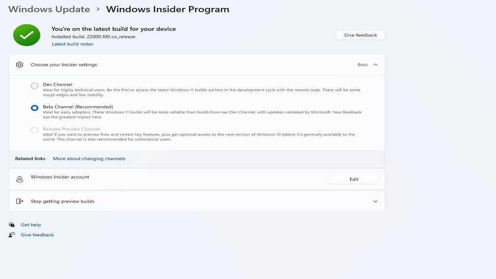Как получить бета-версию windows 11. как подключиться к windows insider. какой канал выбрать. что делать, если процессор не соответствует системным требованиям windows 11
