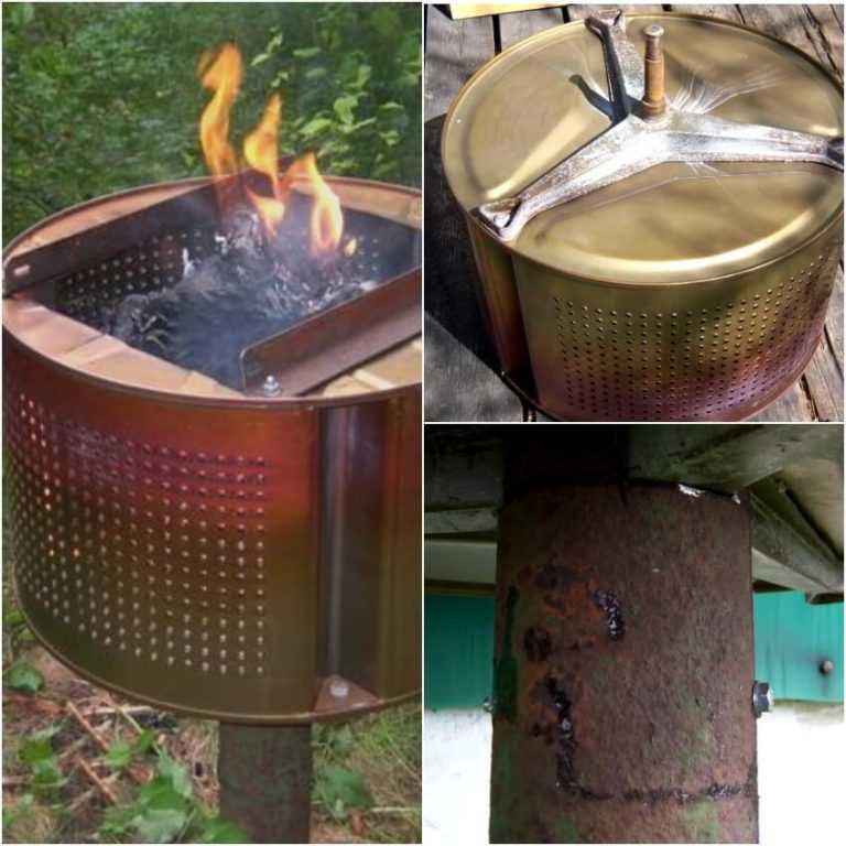 Как сделать мангал из барабана стиральной машины? — vashaterrasa.ru
