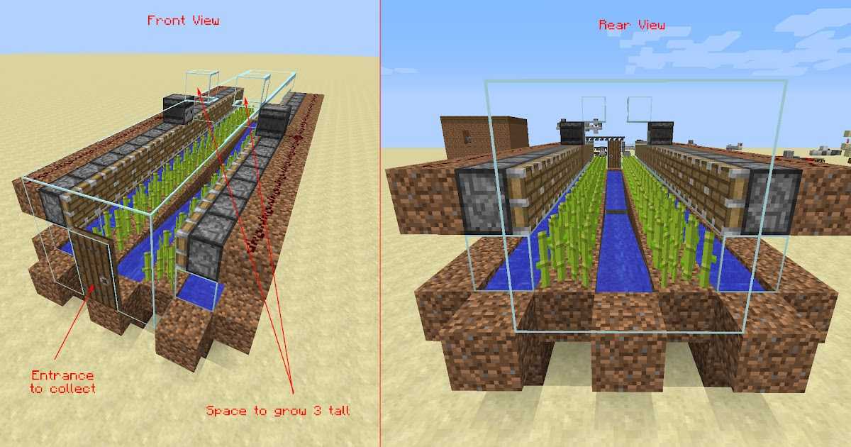 Minecraft как сделать ферму пороха