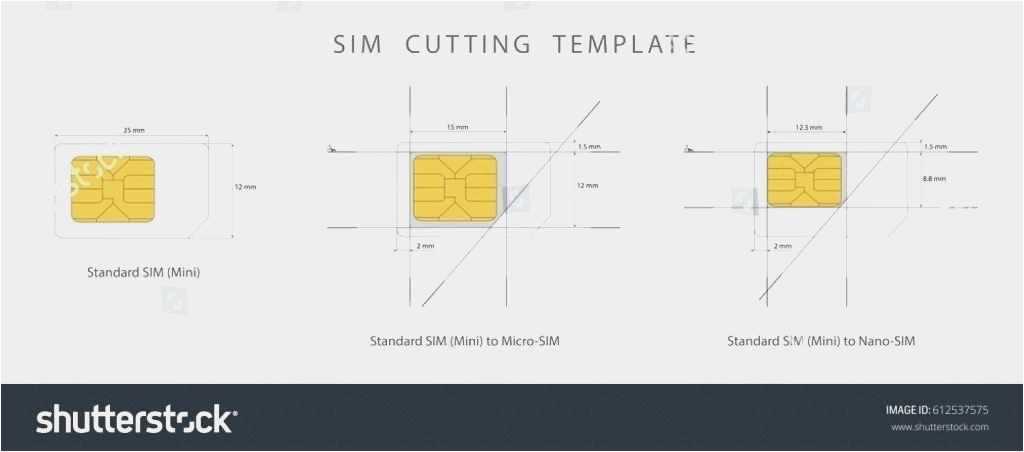 Как обрезать sim-карту под nano sim?