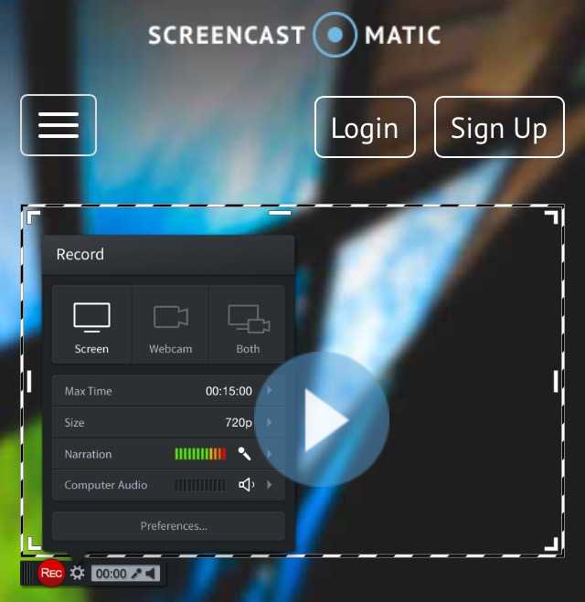 Screencast matic